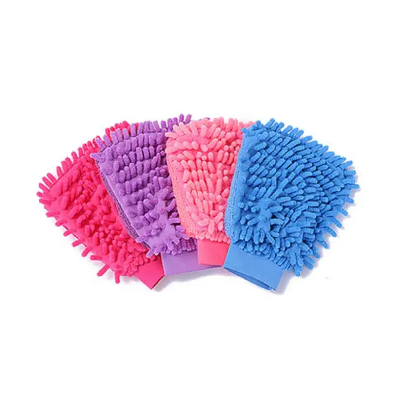 Soft Gloves Maximum Mitt High Density Auto Wash Cloth Ultra Super Absorbancy Car Sponge Plush Glove Microfiber Cleaning Towel