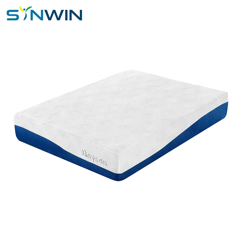pressure relieving 12 inch HD top selling mattress topper Cold geling luxury fabric full size memory foam