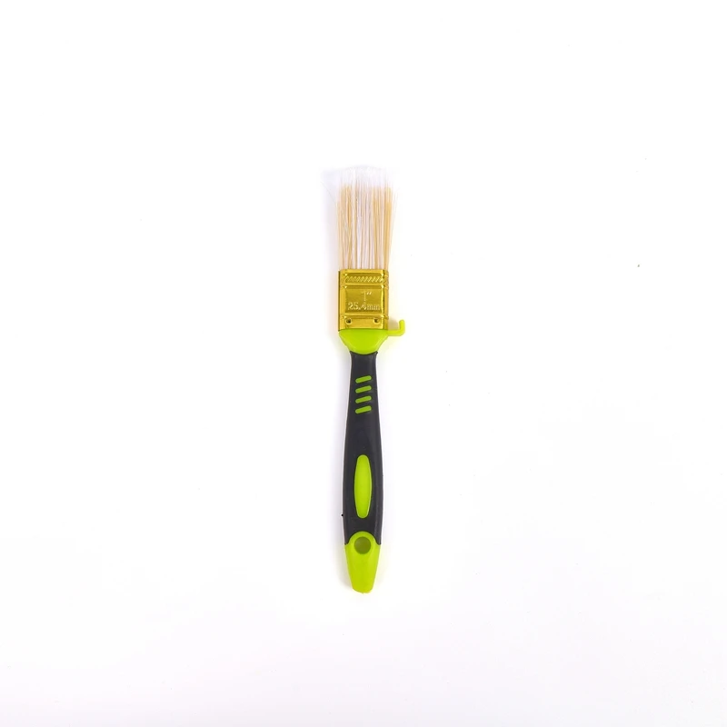 High Quality1/2/3inch Flat Paint Brushes  Soft Rubber Plastic Handle