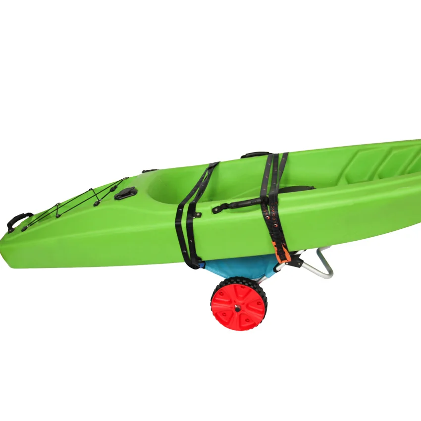 OEM 2 in 1 Aluminum Deluxe multifunction kayak beach cart kayak trolley