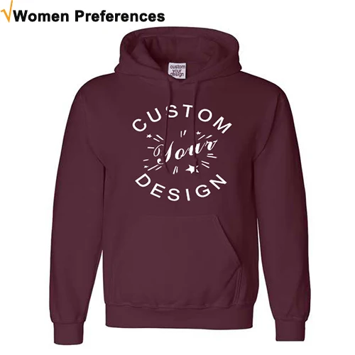 Qianzun green 300 gsm custom printed street wear hoodies with designs print and embroidery