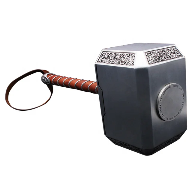 the hammer of thor Avengers weapons aveng Marvel legends Avengers thor-hammer tool set with real size 1:1 metal made