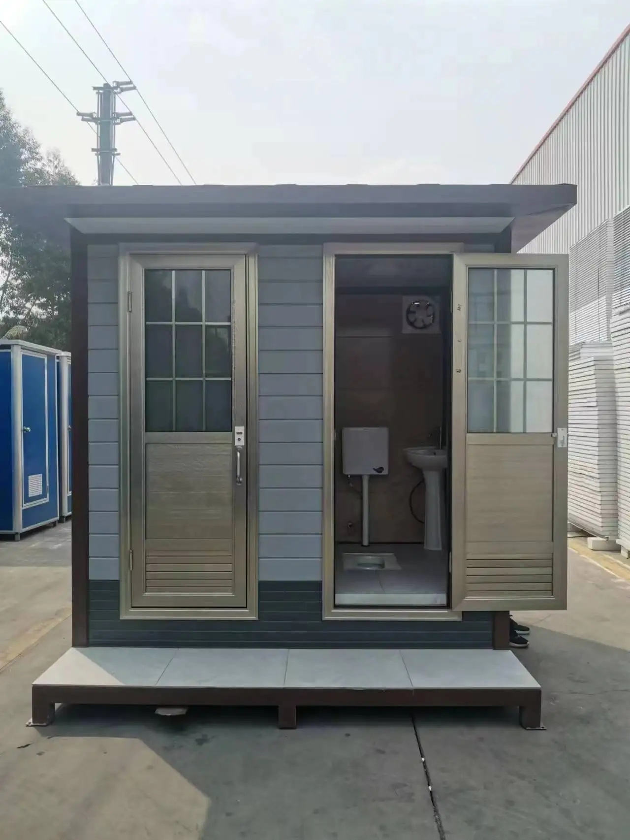 Customised Modern Luxury Portable Toilets From China for Outdoor House Bedroom Hospital Use Manufactured High Quality Containers