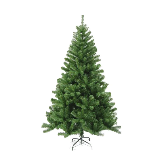 Outdoor&Indoor Wholesale Cheap Christmas Decoration Prelit Artificial Premium Needle Pine Green Christmas Trees