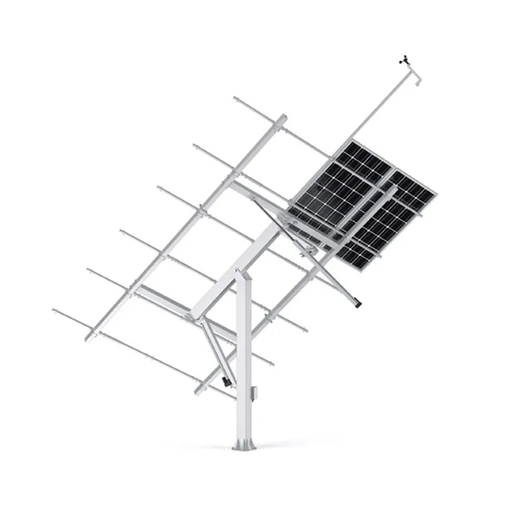 linear actuator with slew drive 5Kw  Dual-Axis Solar Tracking Mounting System
