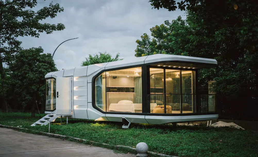 Sinova S26 Space Capsule Rooms low price container house luxury living  mini house