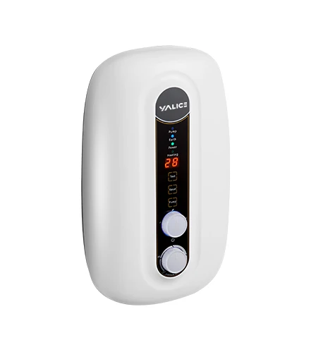 220v50hz instant electric tankless shower water heaters with pump