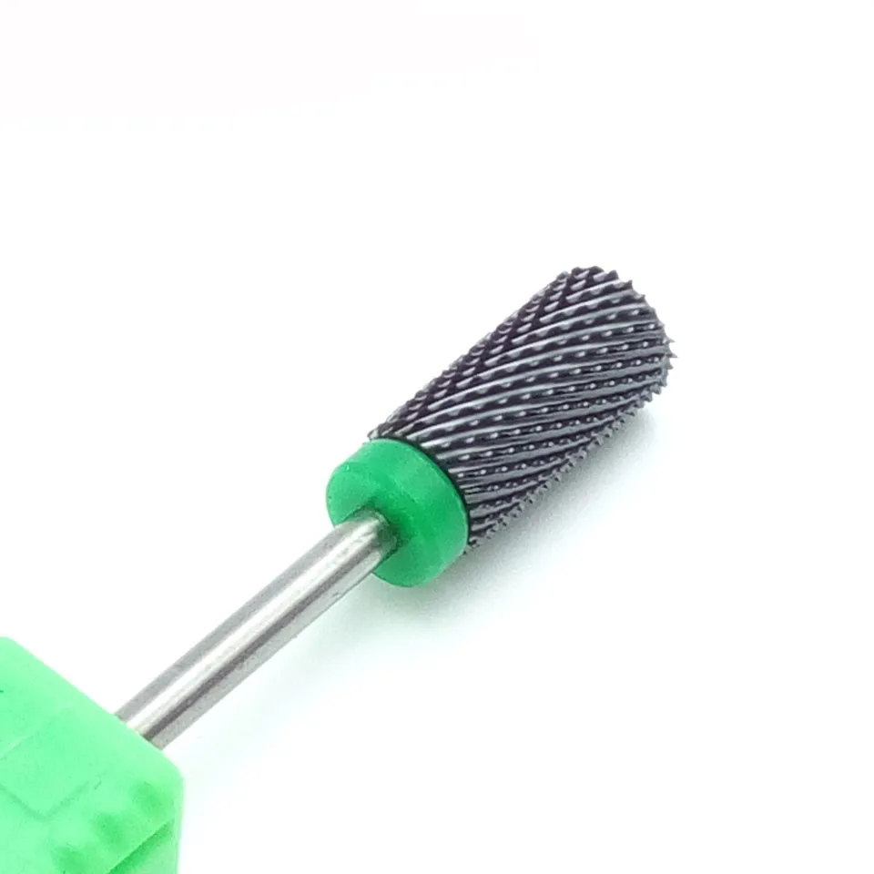 
HYTOOS Barrel Black Ceramic Nail Drill Bits 3/32