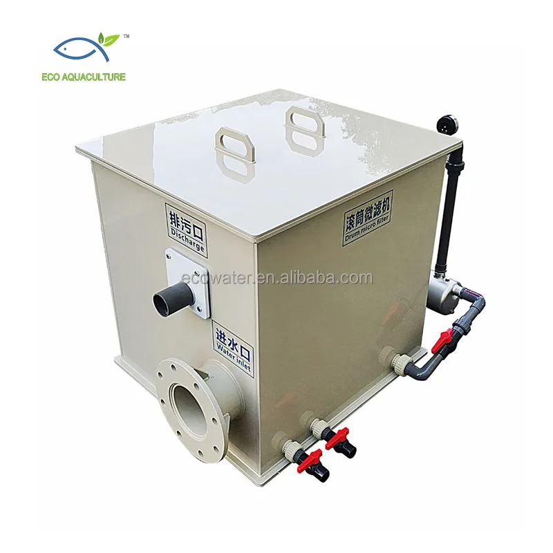 ECO Factory direct marketing sale drum filter for koi pond filter