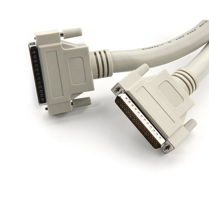 DB44 Male to DB44 Female Cable D-Sub 44Pin Cable For Scanner Printer