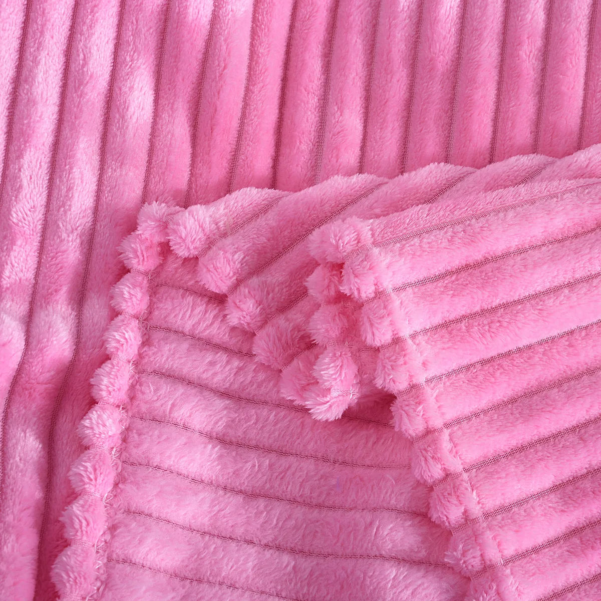 Недорогие Высококачественные Супермягкие полосатые Дизайнерские однотонные домашние Роскошные пледы одеяло качественное для