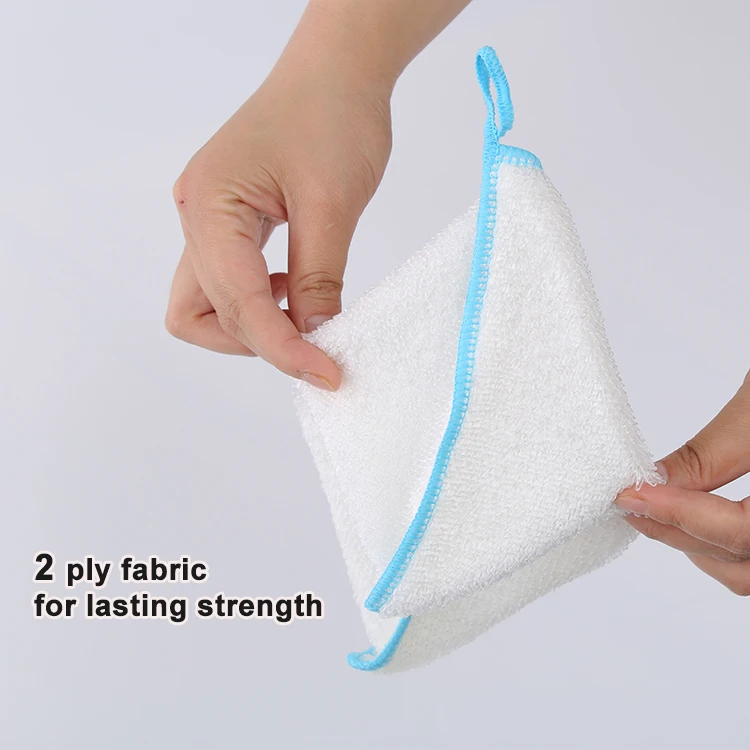 Тряпки для посуды из бамбукового волокна машинная стирка товары уборки дома кухонные принадлежности салфетка полотенец