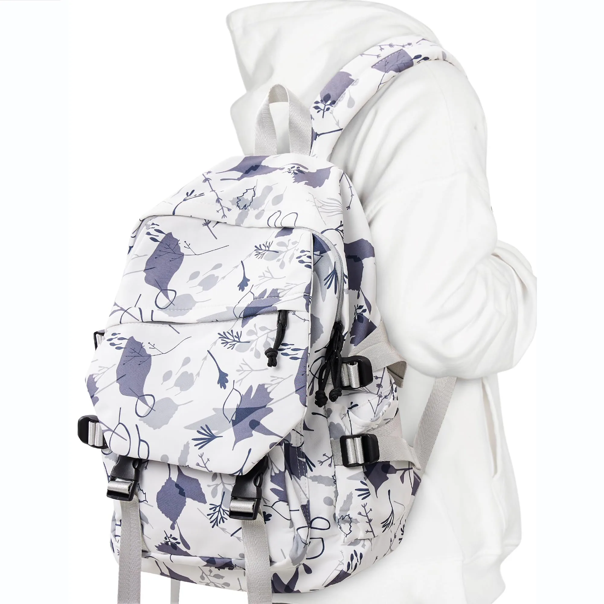 Custom Wholesale School Supplies Office stationery Set Large Capacity School Bag School Polyester Backpack For Girls Boys