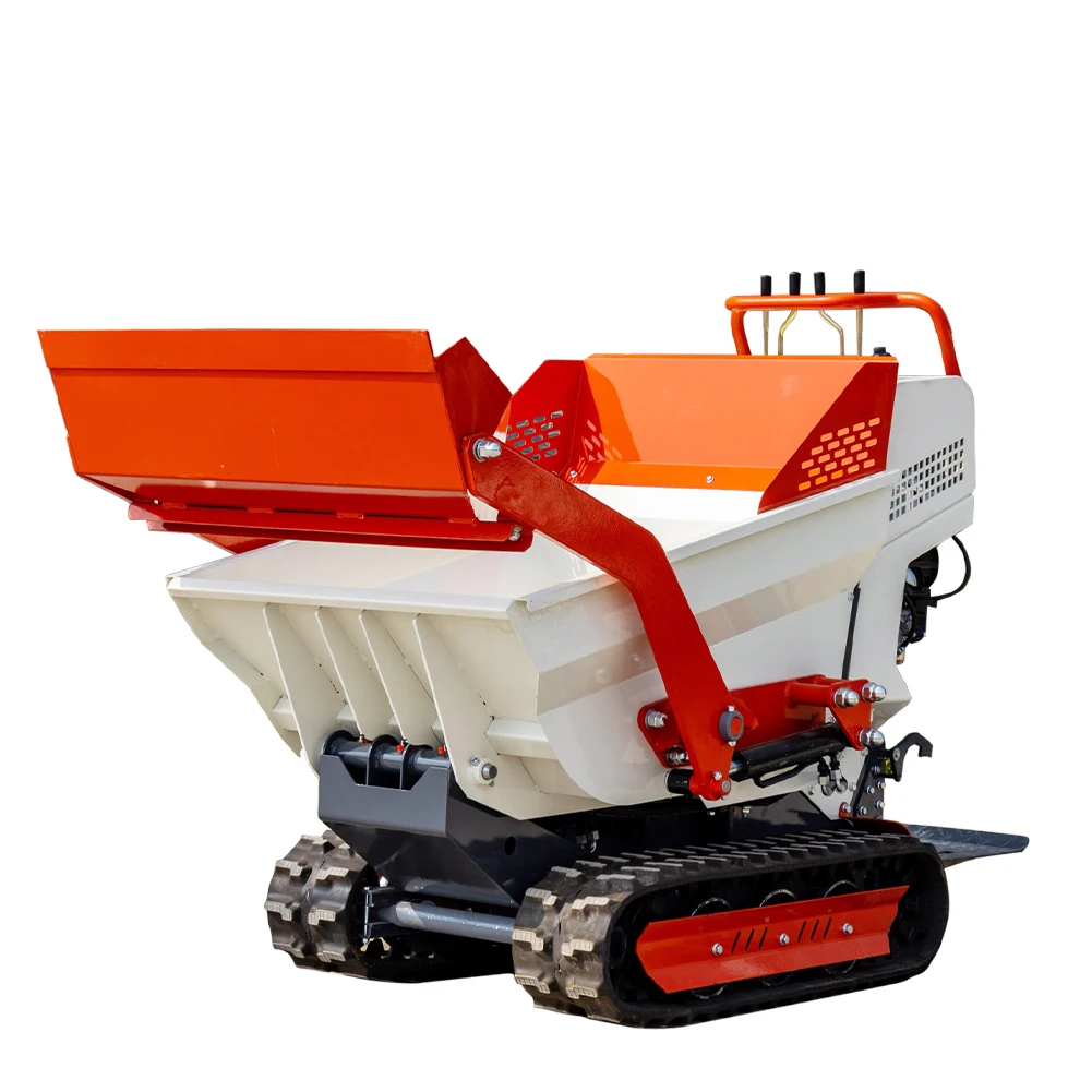 Factory Direct Sales Cheaper Price Mini Crawler Dumper New All-Terrain Self Loading Mini Truck Tracked Dumper