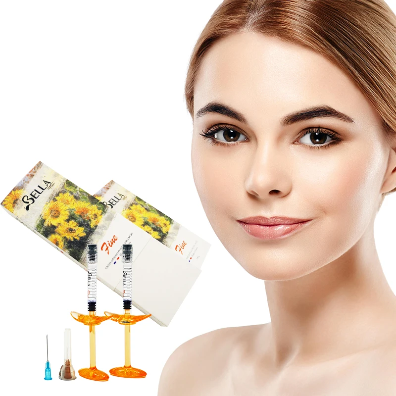 CE Safe And Long Lasting Pure Hyaluronic Acid Ha Dermal Filler For Lines In Syringe OEM Available Anti-aging