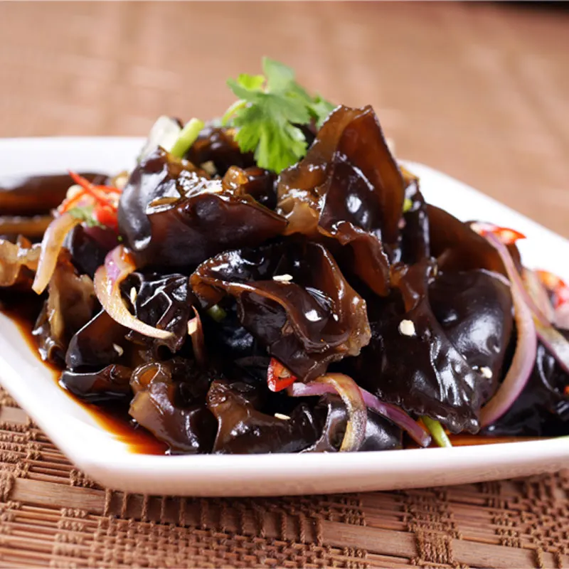 Wholesale Mushroom Typical Dried Black Fungus Black Edible Tree Fungus For Retailer