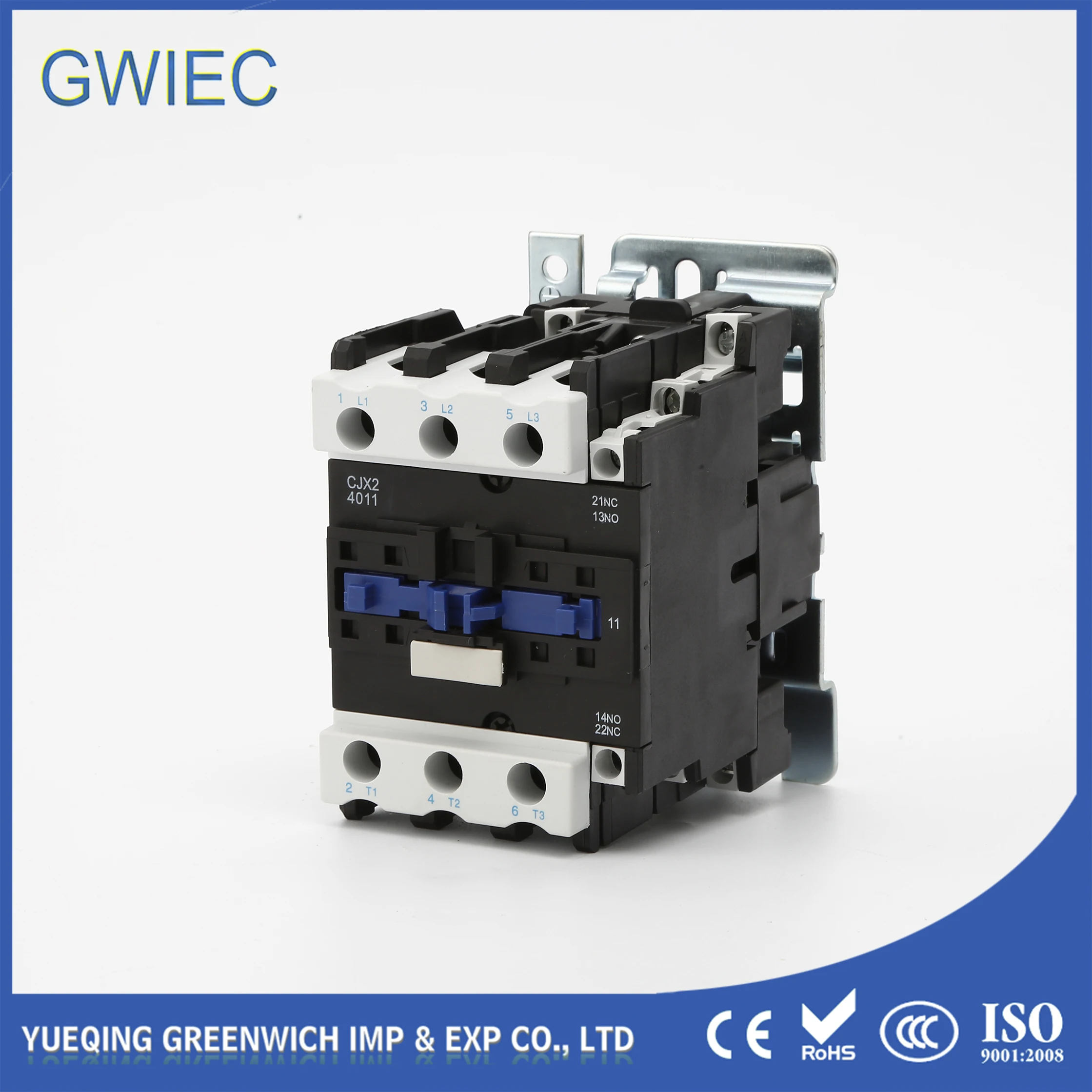 GWIEC High reliability CJX2 Series contactors and overloads  electric kontaktor