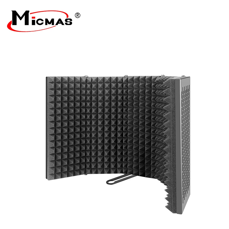 2021 горячая Распродажа BM700 800 микрофон изоляционный щит с подставкой акустический микрофон щит Студия Звуковой щит для записи поп-фильтр