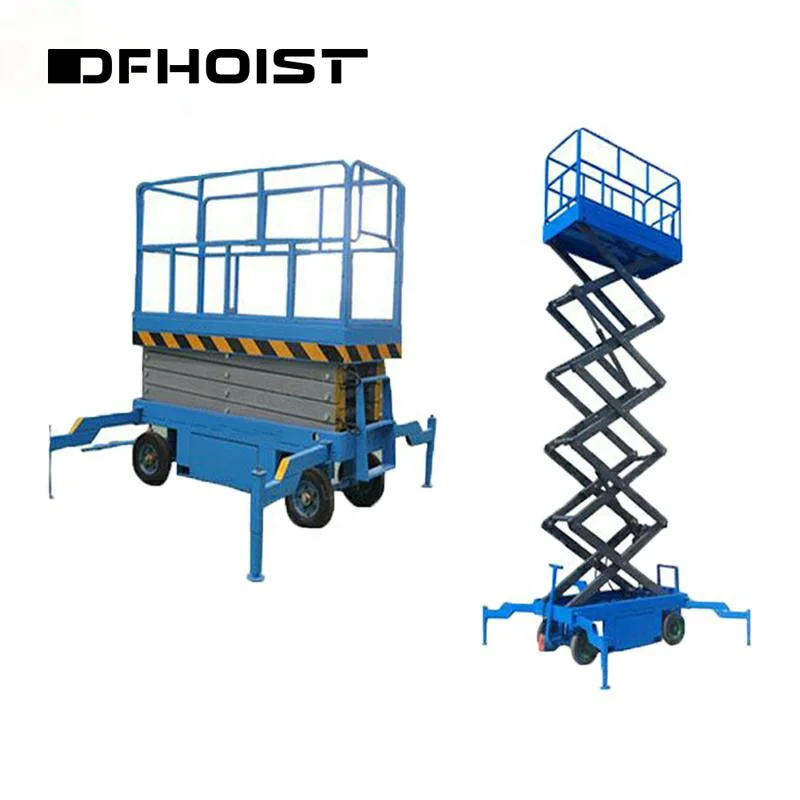 DFhoist China Manufacture 14M Single Person Hydraulic Lift