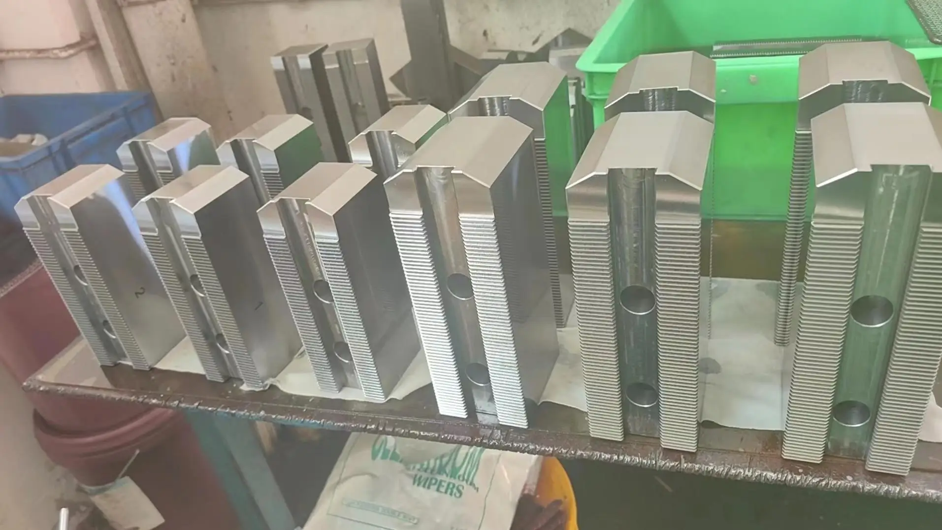 Wholesale Lathe Chuck 3 4 Jaw hydraulic soft jaws with extra width