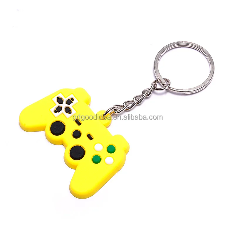New Product soft PVCkeychains in custom 3D Rubber Key Rings Silicone Key Chains
