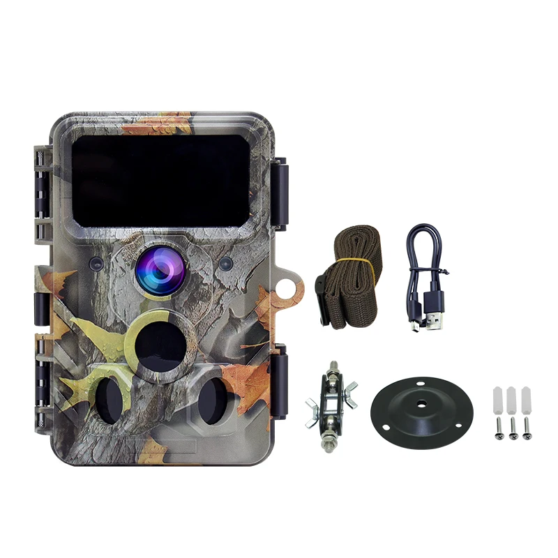 RD3019PRO 4K 30MP WiFi Control Wildlife Game Hunting Trail Camera Traps with 120 Degree Wide Angle Lens for Home Garden Security