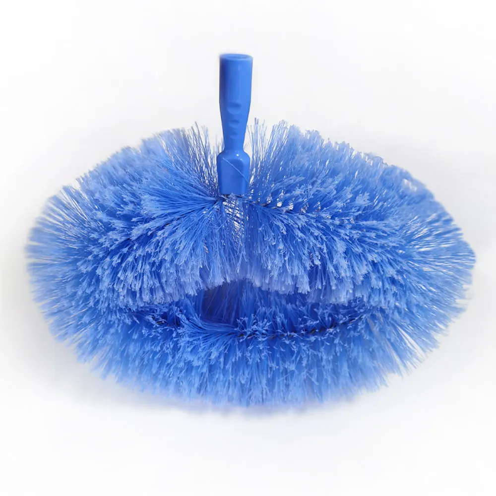 Heavy Duty Ceiling Fan Corner Cobweb Brush Duster Cleaner Cleaning Tool Extension Pole for High Ceiling Spider Web Cleaning