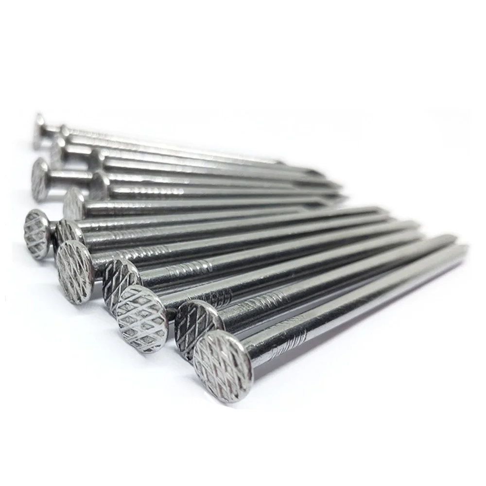 Caja de 25 kg 3D 4D 6D 8D 10D 12D 16D 20D 40D fabricante de clavos para madera