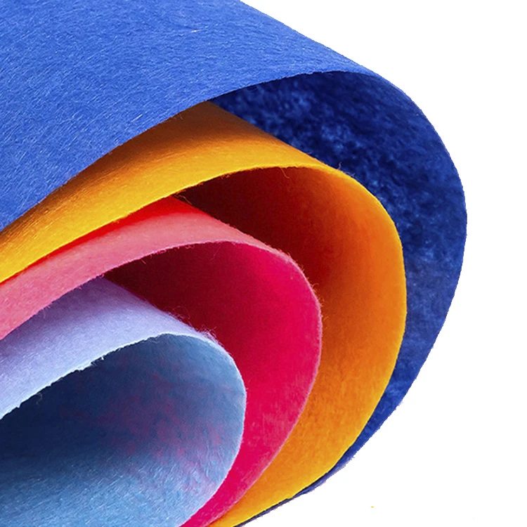 Soft Non Woven Fabric Felt Roll A4 Craft Sheet For Diy Sewing Decoration
