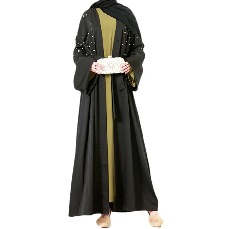 Latest loose design quality assurance abaya black