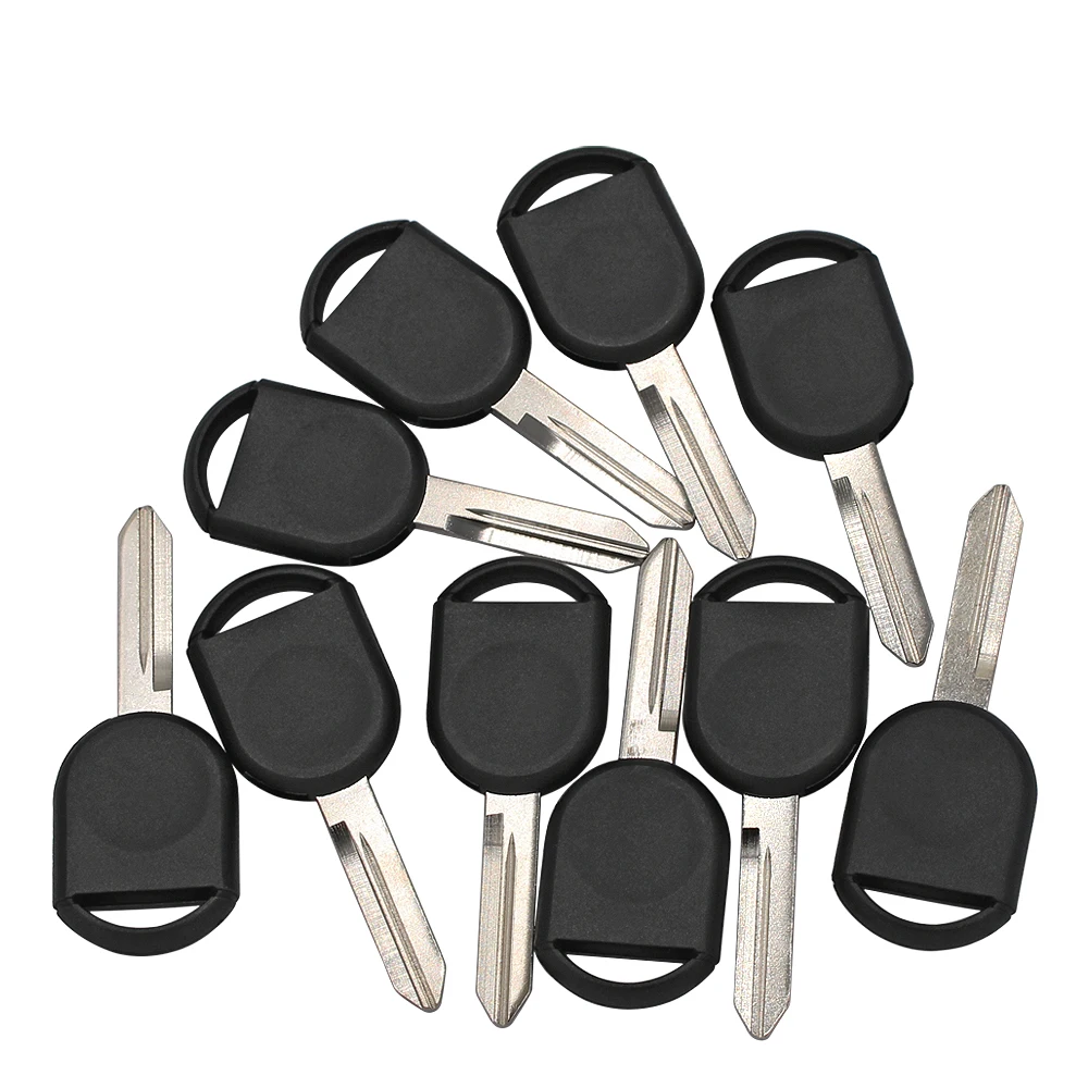Ignition Transponder Key Shell with Chip 4D60 4D63 for FORD Fusion Edge Mustang Focus Expedition F150 F250 F350