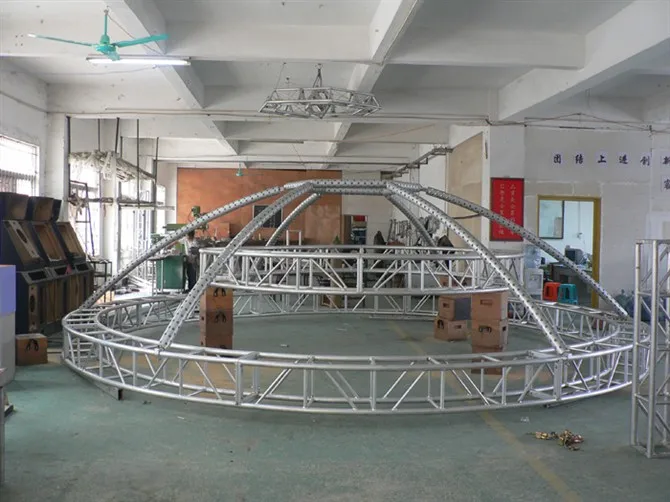 ESI circle aluminum truss diameter 2m 3m 5m aluminum triangle square circle truss for sale