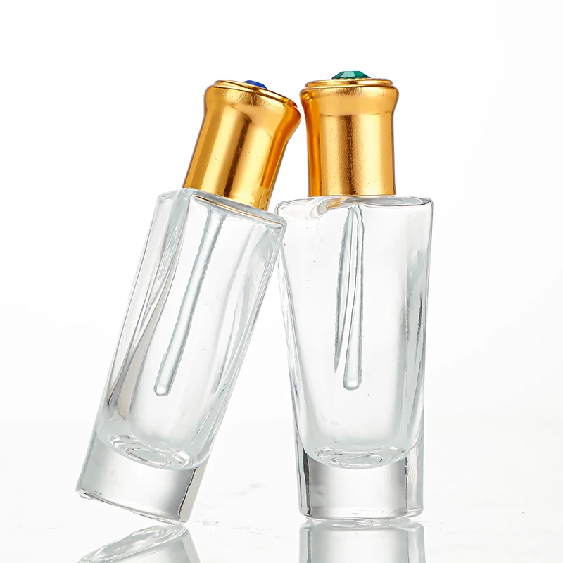 12ml octagonal essential oil roll on Glass bottle