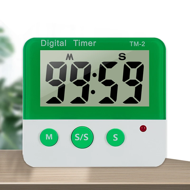 Reminder Countdown Stopwatch Fried Food Regular Basis Kitchen Timer With LCD