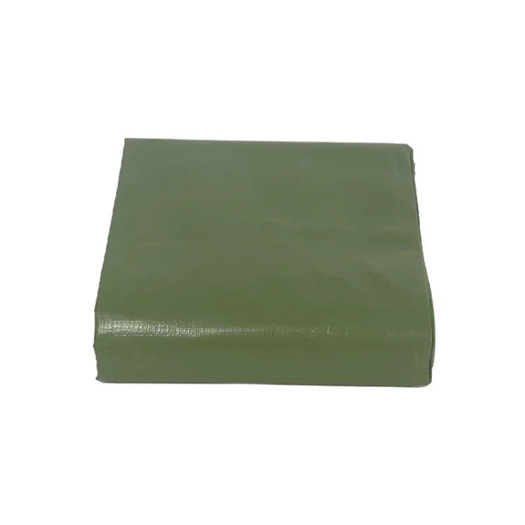 Durable green  color size 3x4 bale packing UV-proof truck cover waterproof pe tarpaulin