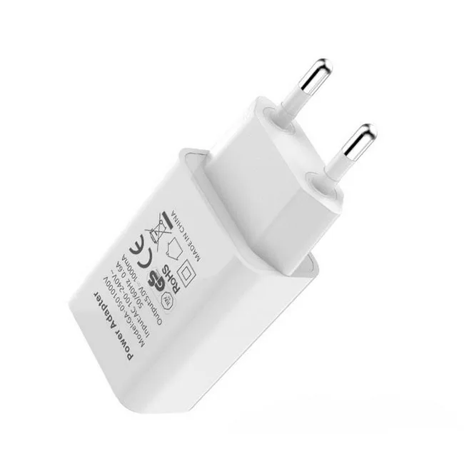 5V 1A European standard USB charger GS CE RoHS certification smart phone charger EU high quality charger