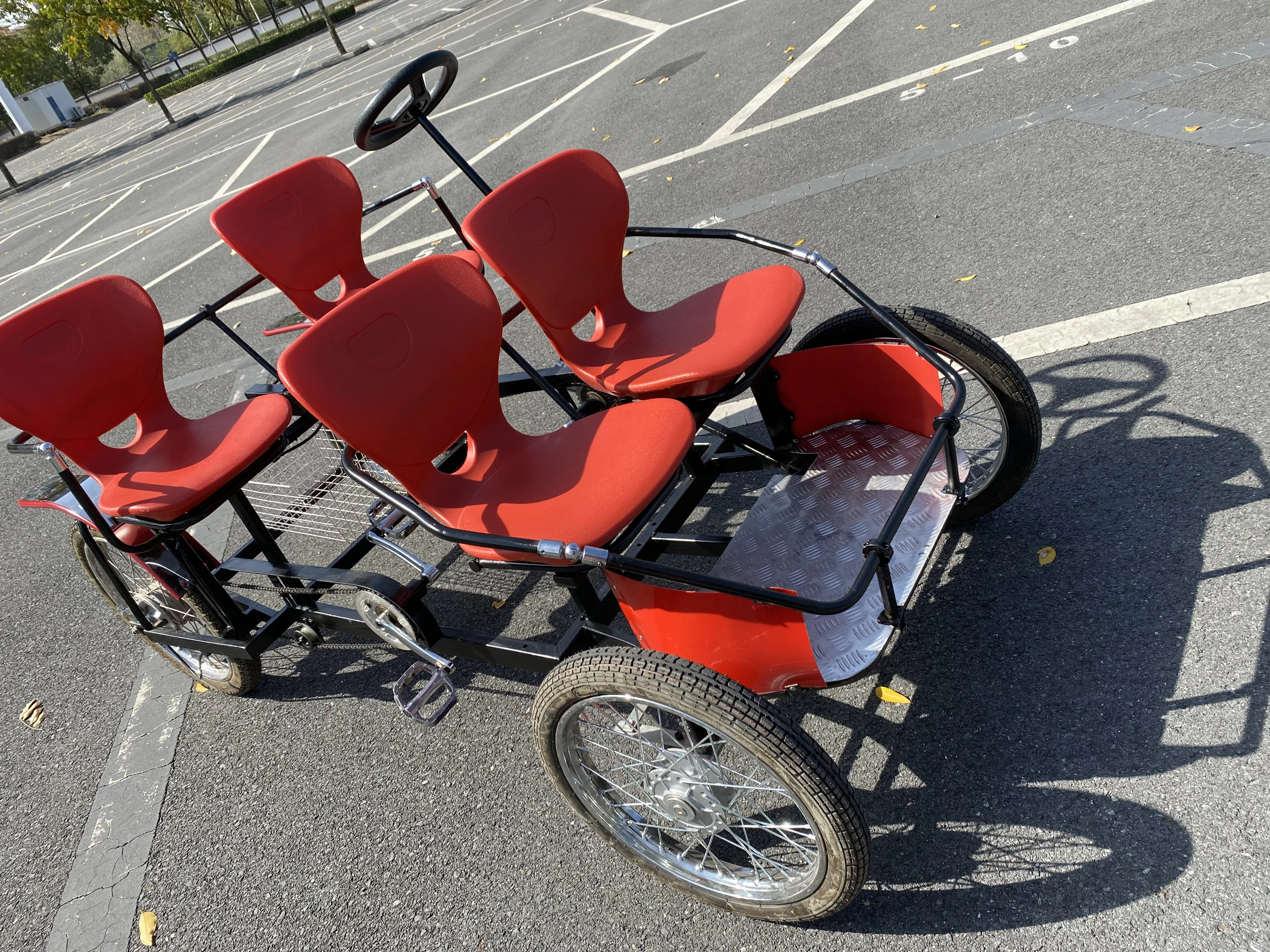ELECTRICM PEDAL  ASSISTED 4-Seater   Go Kart