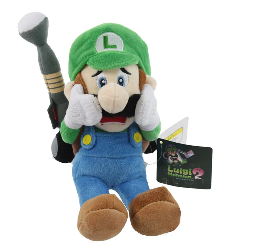 Luigi Mansion 2 Louis Haunted House Game Plush Toy Doll Horror Louis