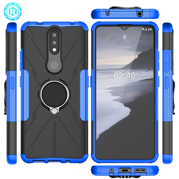 cheap mobile accessories mobile phones bags for Nokia 2.4 hybrid phone case cover for Nokia 2.4