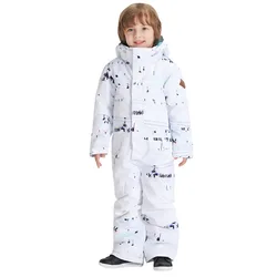 Hot Sales One Set Boys  and Girls Children  Winter Outdoor Skiing Snowboarding Waterproof Sport suit