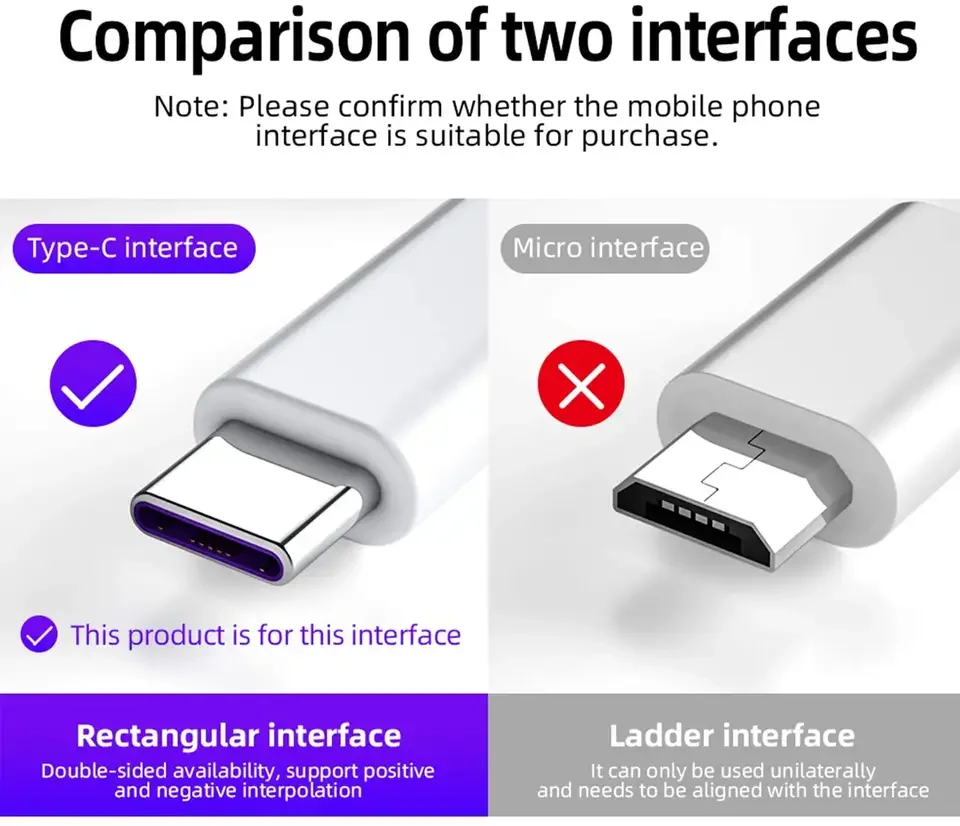 1m 2M USB Type C Cable 5A Quick Charge 3.0 For Huawei Samsung Note 9 USB-C Wire Fast Charging Cord Charger Usb c Type-c Data