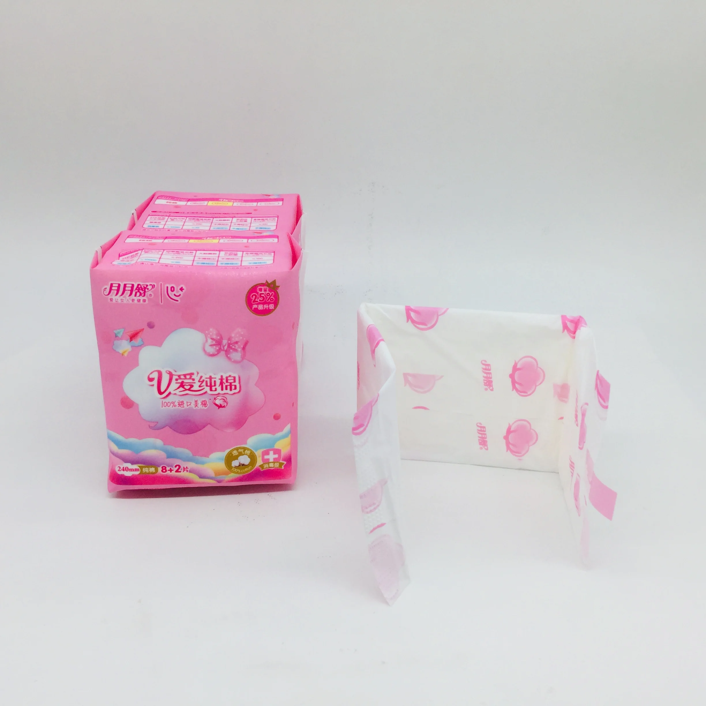 100% hot selling sanitary napkin super high quality wholesale sanitary pad