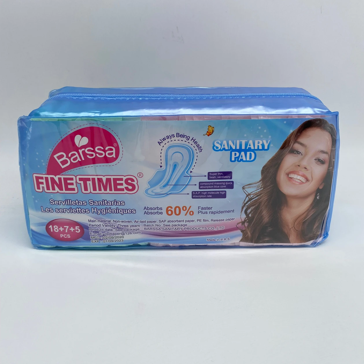 240mm 280mm pads sanitary Cheap A grade Soft Breathable Lady sanitary pad