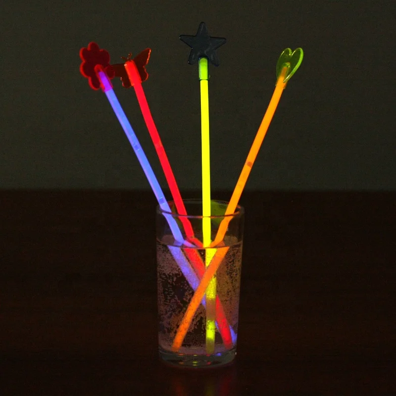 glowstick fluorescence light stirring stick