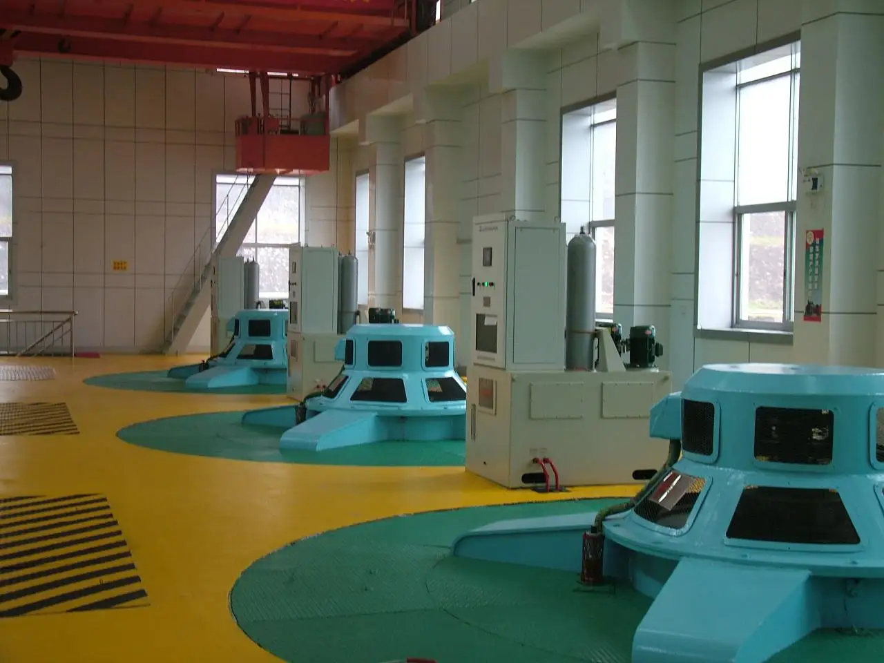 Hydroelectric power plant Axial flow kaplan generator water turbine