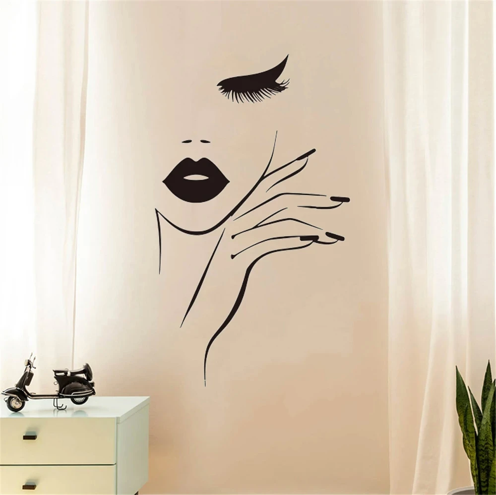 Wall Sticker Beautiful  Art Decals Home Decor Stickers Wedding Decoration On The Wall