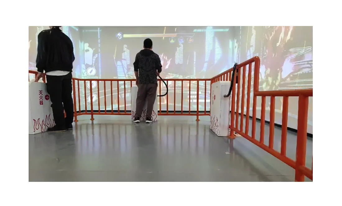 Full 360 Degree 3D Holographic Interactive Wall Projection Software Immersive System