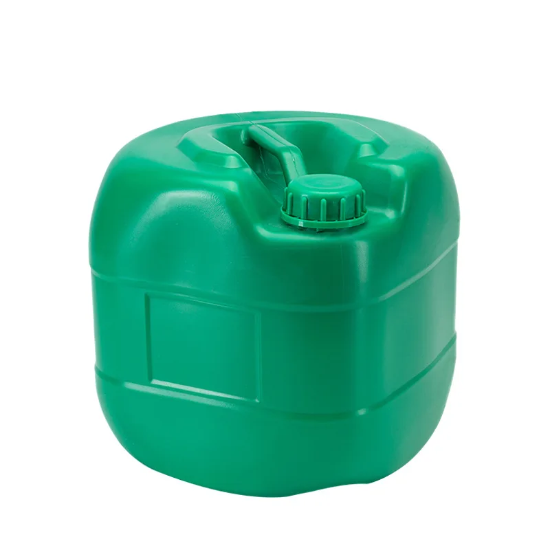 factory food grade black Green blue red gray 20 liter 5 gallon square fuel  hdpe plastic jerry can With anti-theft cover