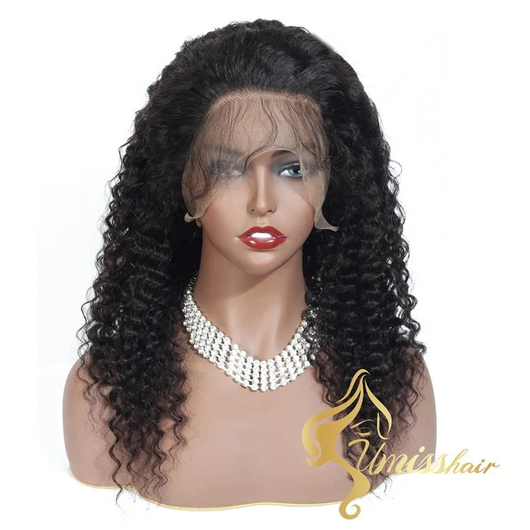 Virgin Kinky Human Hair Full Lace Wigs Hair Unprocessed Brazilian Human Hair Full Lace Wig Vendor0.jpg