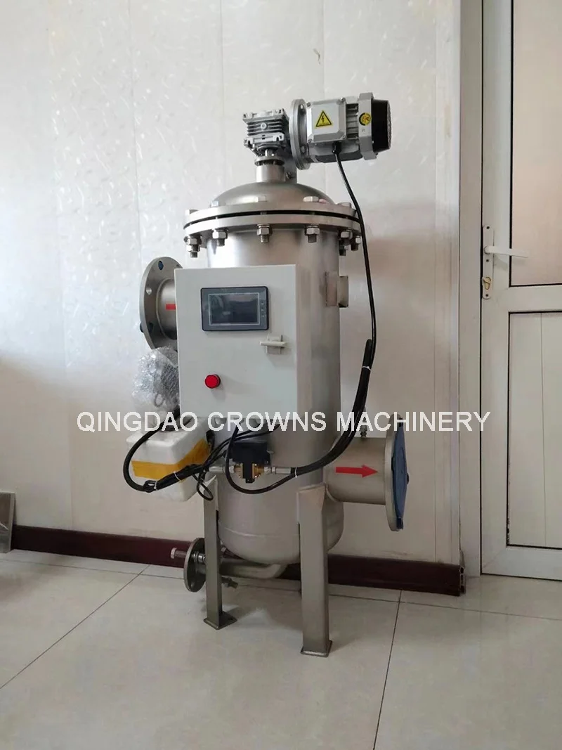 Customized SS304 316 Scraper Type Auto Self-cleaning Filter Brush Type Automatic Self Cleaning filter for chemical industry